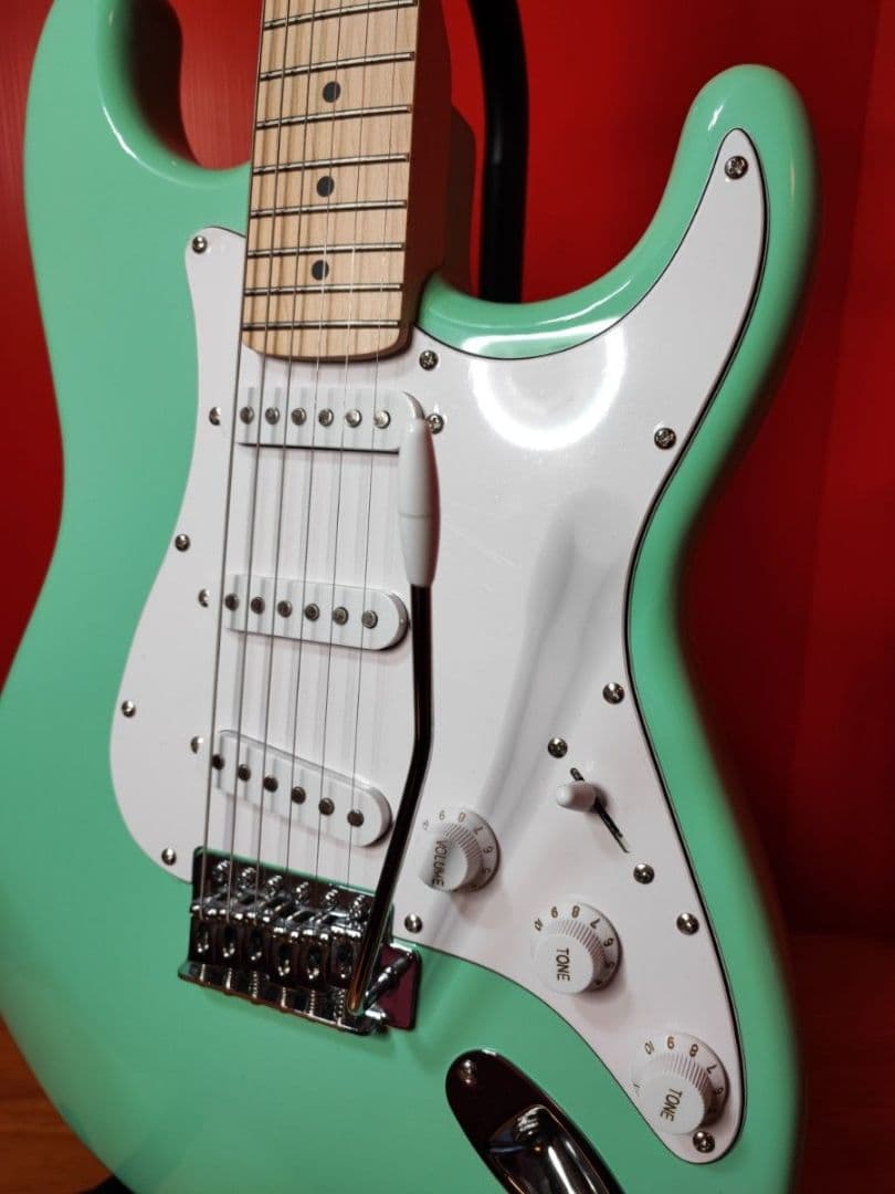 Playtech エレキギター ST250 Maple Sonic Blue