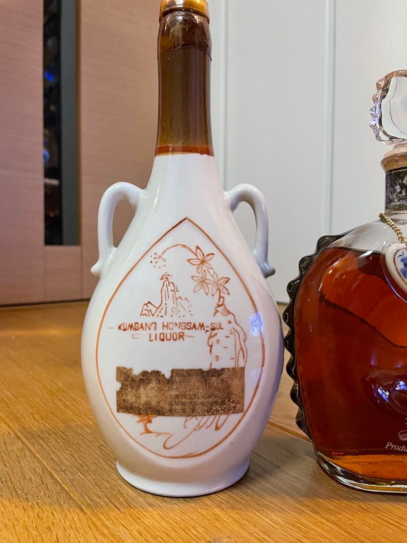 ウイスキー ブランデー 北朝鮮人参酒 4本セット