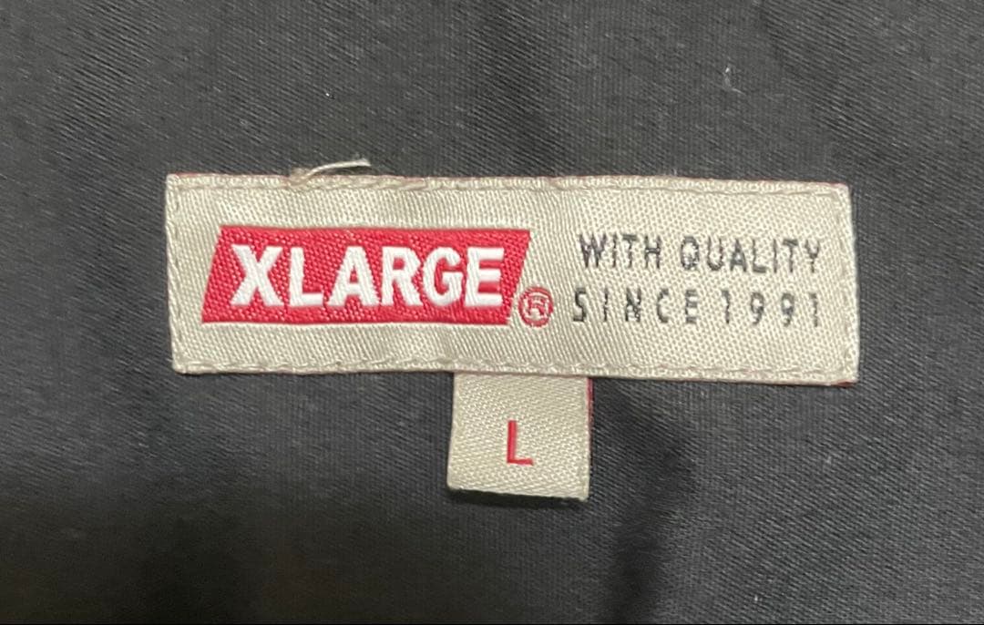 マンウィズアミッション　エクストララージ　戦闘服　半袖シャツ　黒　Lサイズ