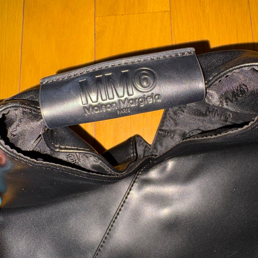 Maison Margiela ブラック ハンドバッグ mm6 ミニ