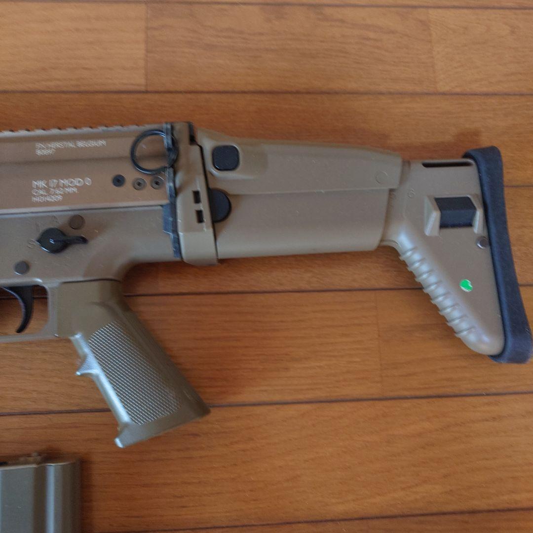 東京マルイ SCAR-H 次世代電動ガン タンカラー カスタム品