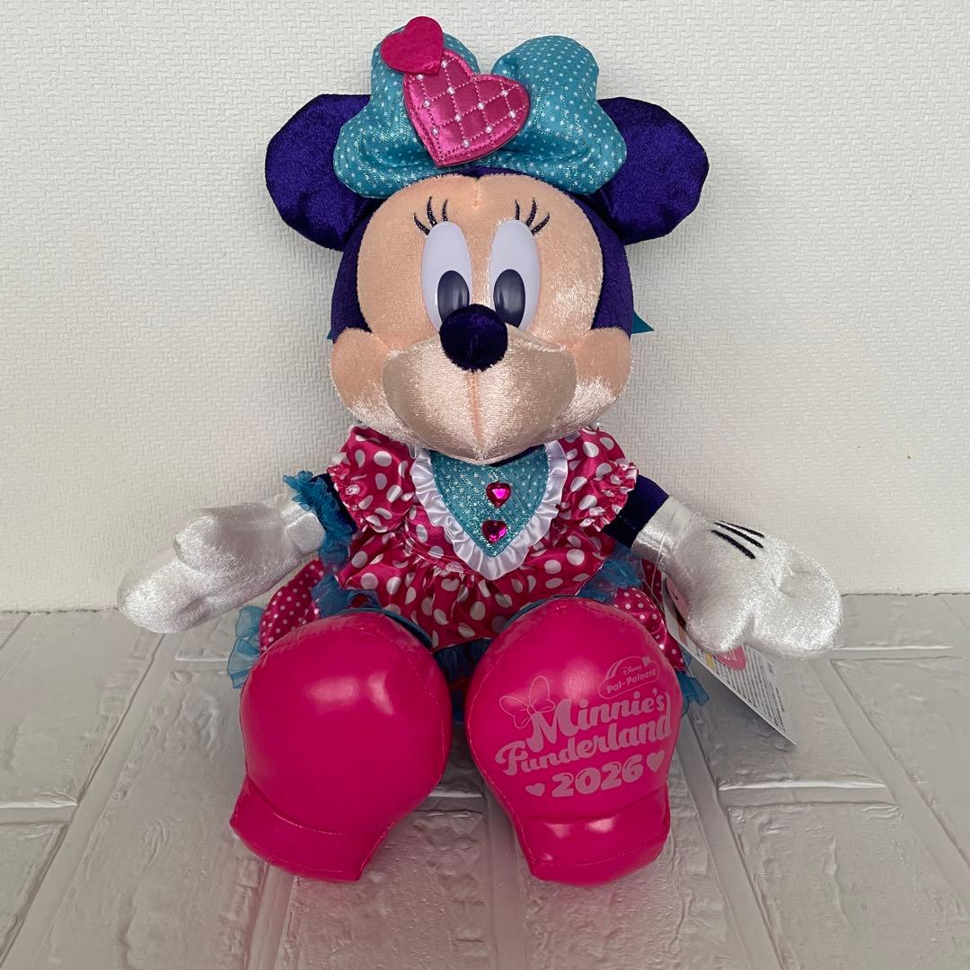 お顔厳選♡ディズニー パルパルーザ ミニー ファンダーランド ぬいぐるみ