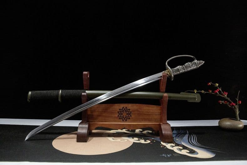 騎兵刀 武具　刀装具　日本刀　模造刀 居合刀 武士道 指揮刀 手鍛造打 冷兵器