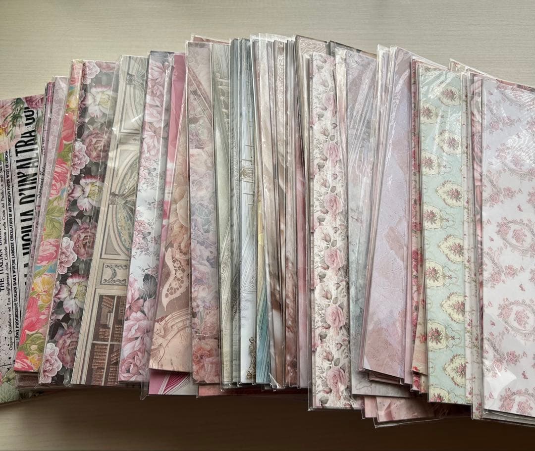 【断捨離】A4デザインペーパーまとめ売りラスト