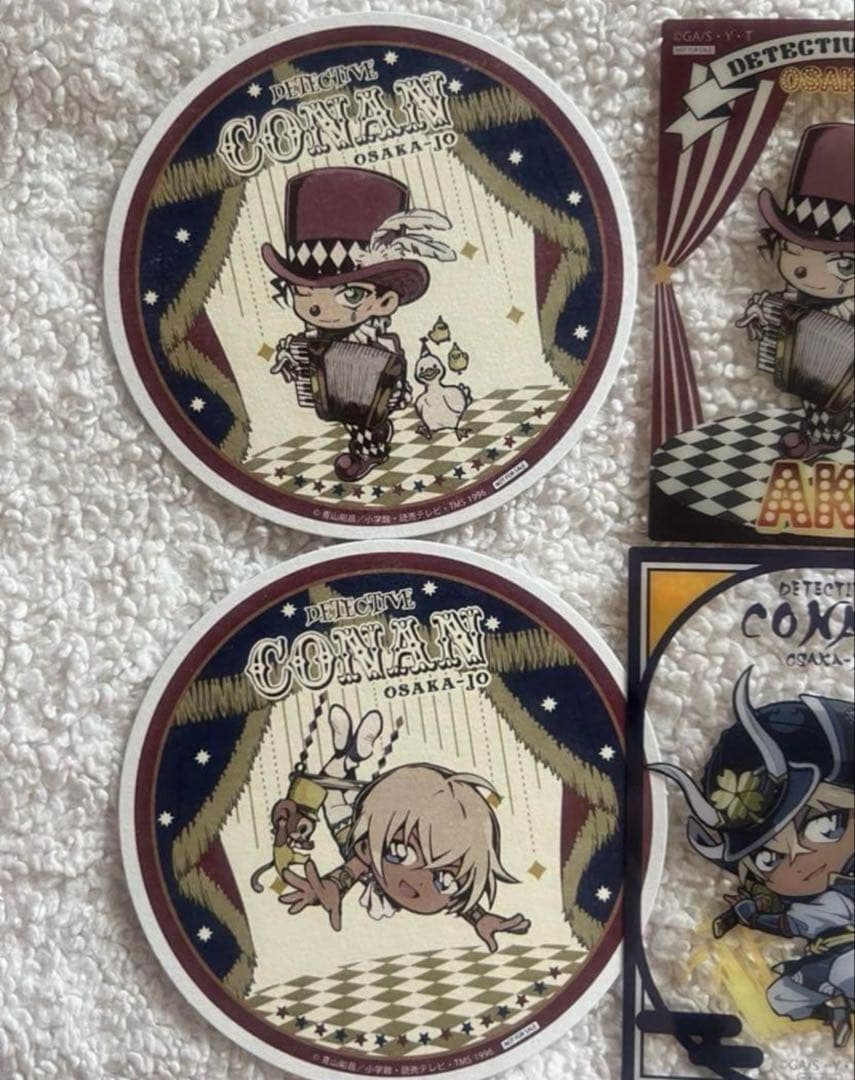 名探偵コナン　大阪城本陣　ランダム　コースター　カード　赤井秀一　安室透