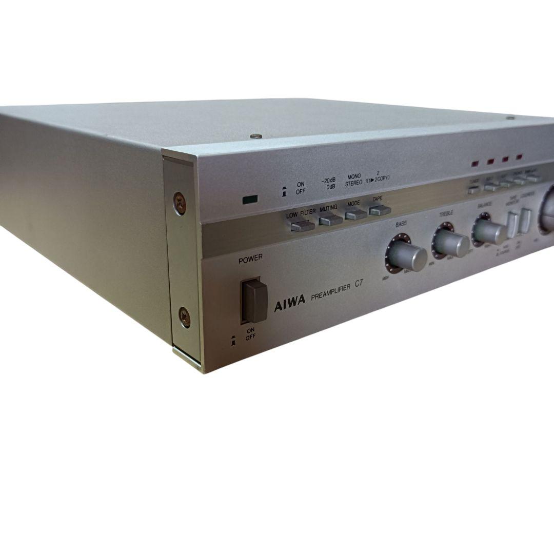 アンプ AIWA Preamprifier S-C7