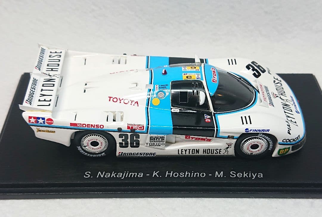 スパーク 1/43 トヨタ トムス 85C #36 LM1985