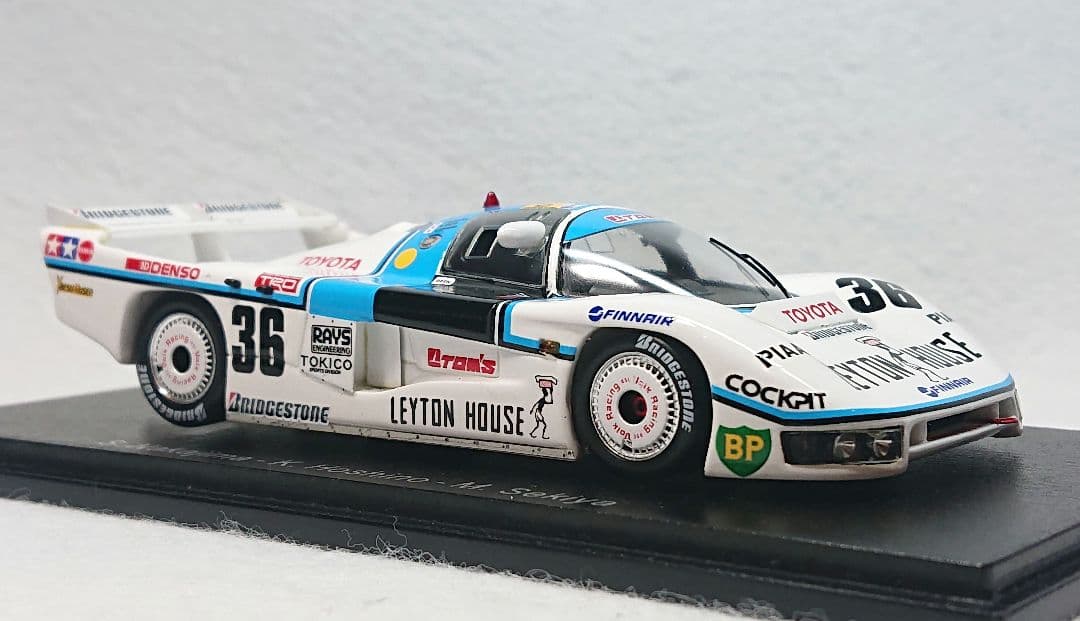 スパーク 1/43 トヨタ トムス 85C #36 LM1985