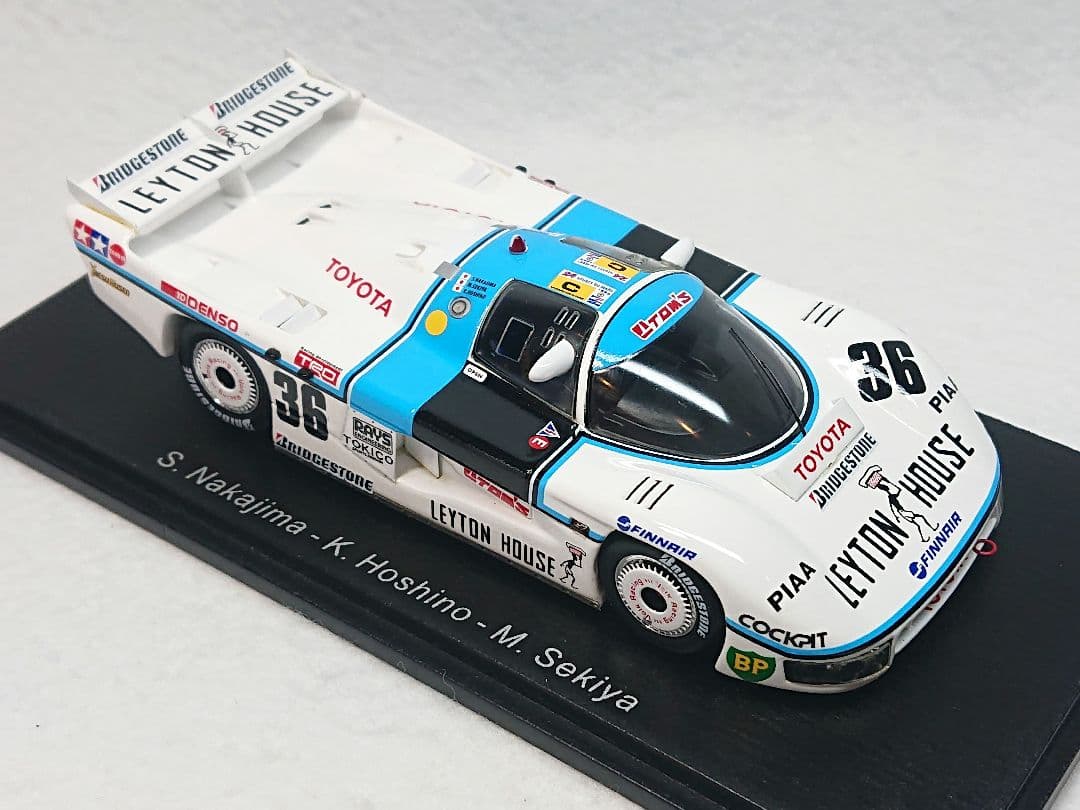 スパーク 1/43 トヨタ トムス 85C #36 LM1985
