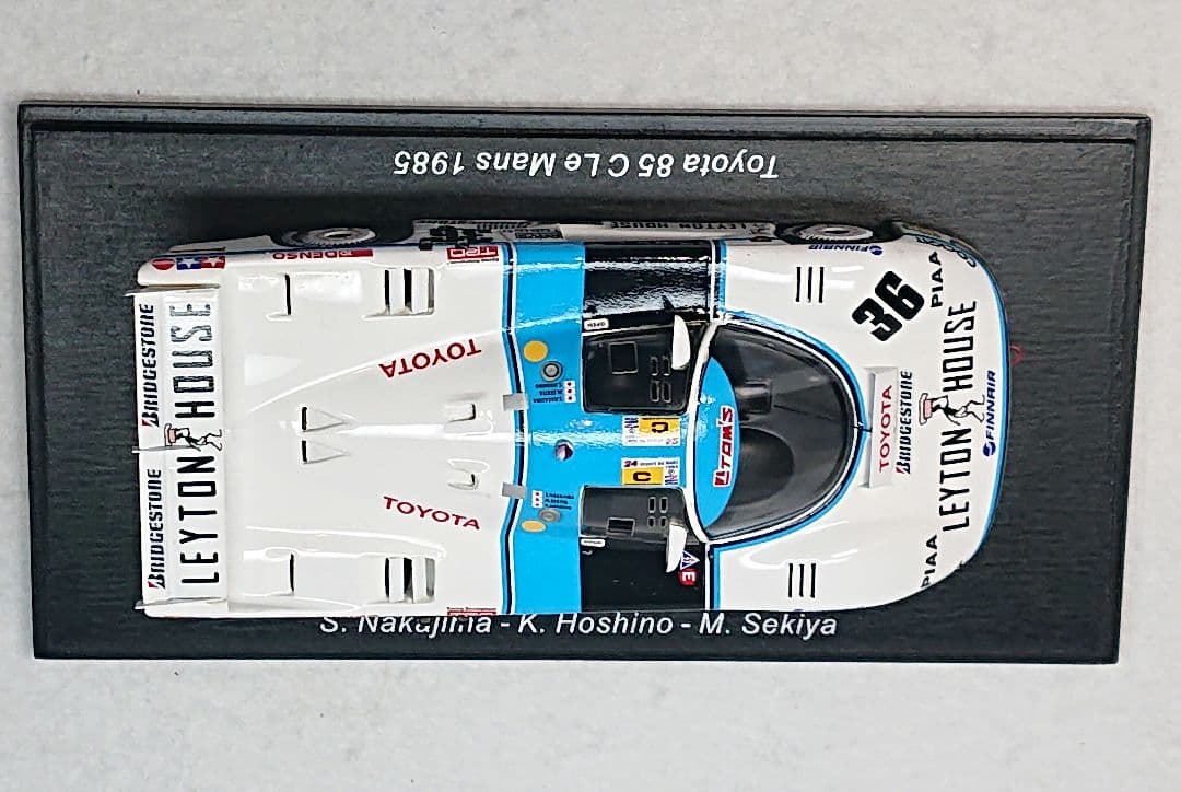 スパーク 1/43 トヨタ トムス 85C #36 LM1985