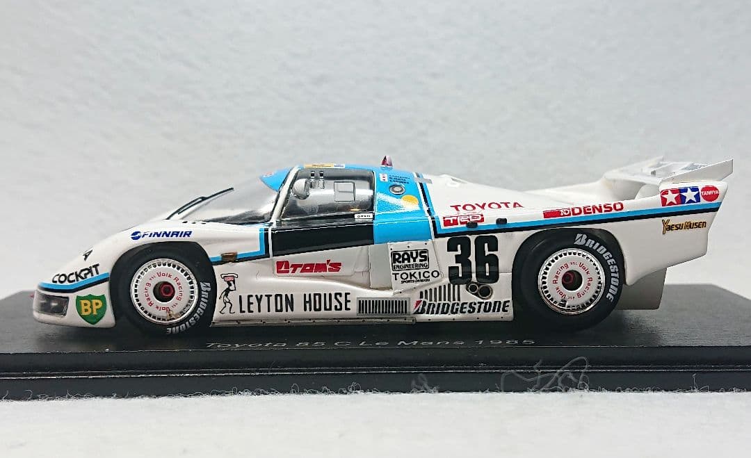 スパーク 1/43 トヨタ トムス 85C #36 LM1985