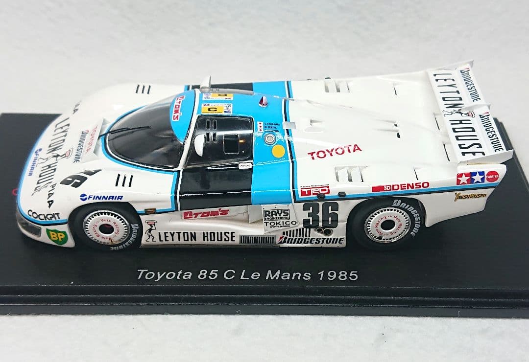 スパーク 1/43 トヨタ トムス 85C #36 LM1985