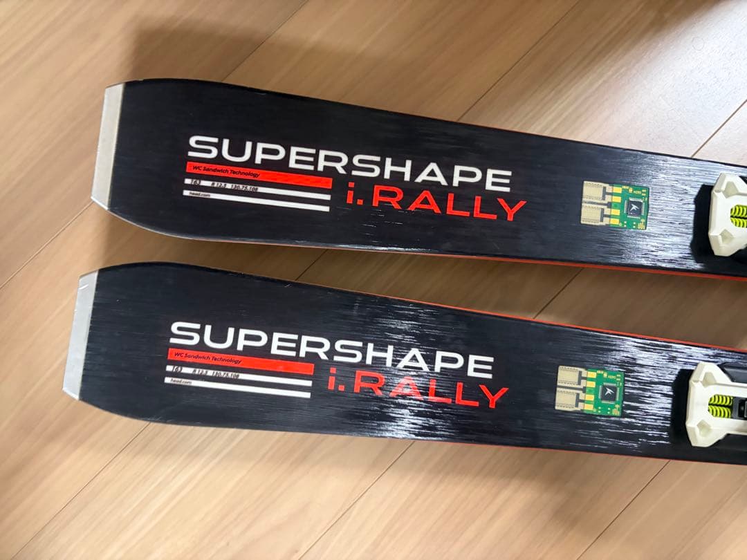 ★美品★HEAD SUPERSHAPE i-Rally スキー板163cm デモ