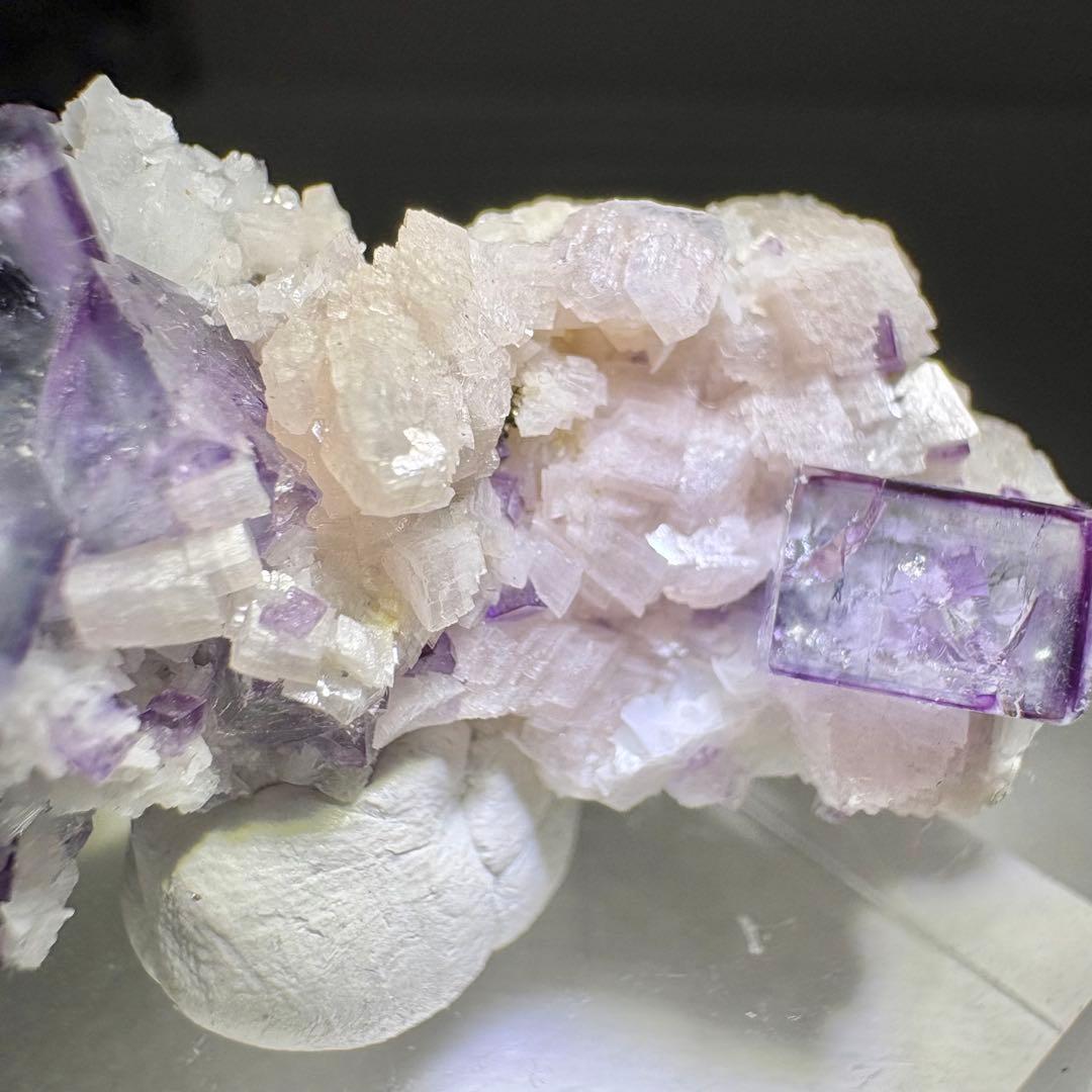 477 中国　ヤオガンシャン産　ポーセリンフローライト