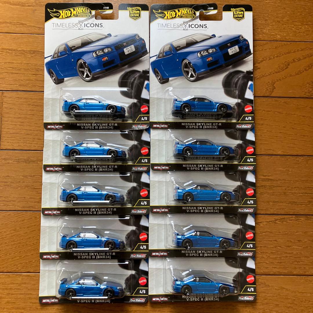 ホットウィール カーカルチャー 日産 スカイライン GT-R 10個セット 新品