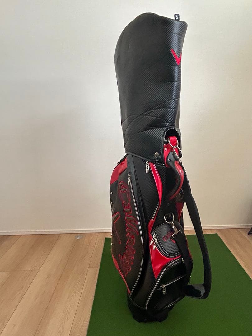 Callaway キャディバッグ ブラック/レッド