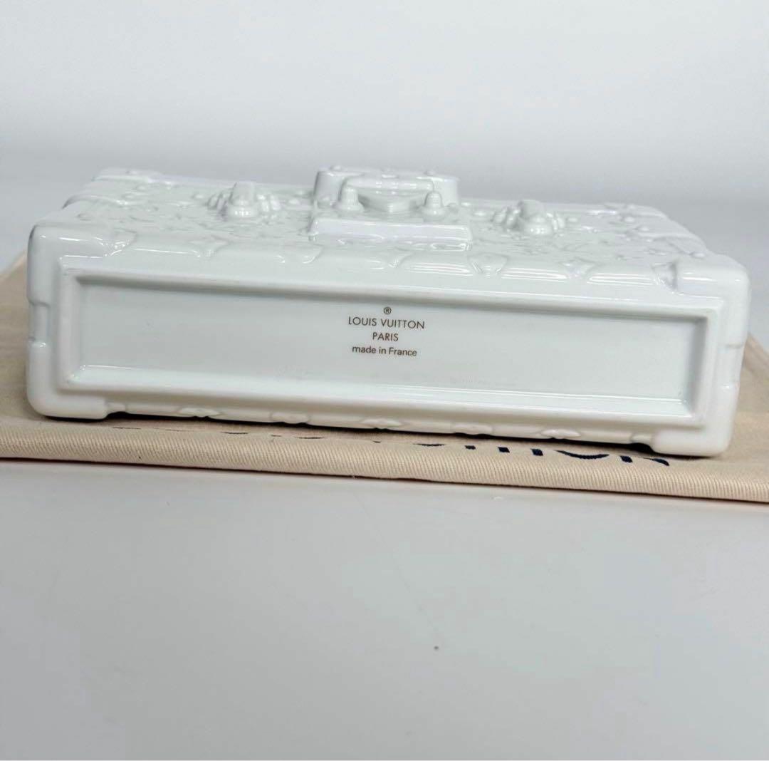 現行　ルイヴィトン　ヴェース・プティット マル ポーセリン　花瓶　置物　オブジェ