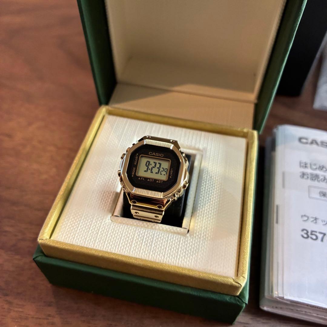 カシオ リングウォッチ CRW-001G-9JR CASIO ゴールド