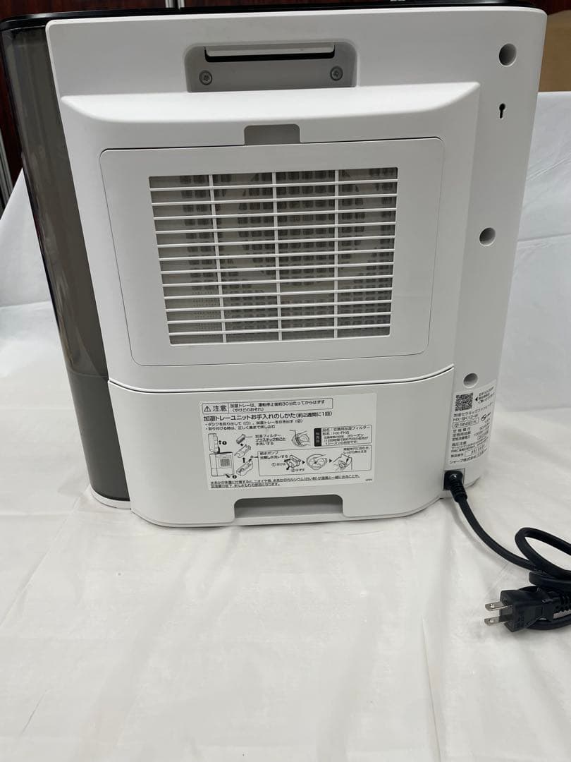 ★シャープSHARP ★加湿セラミックファンヒーター ◆HX-SK12-W