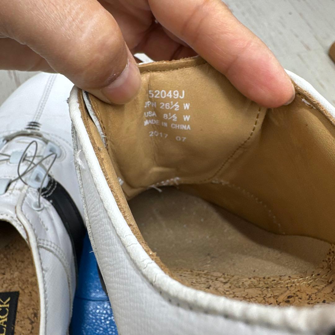 ICON BLACK ゴルフシューズ ホワイト/ブラック