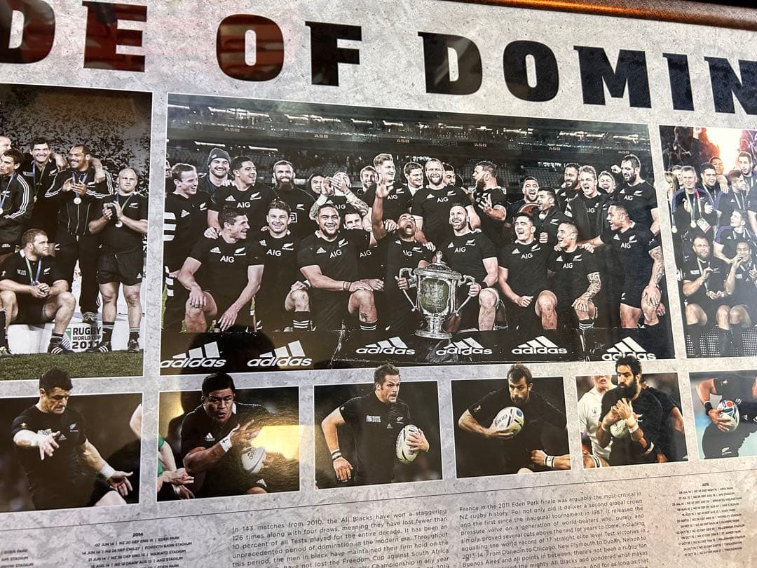 オールブラックス メモラビリア 記念品 Decade of Dominance