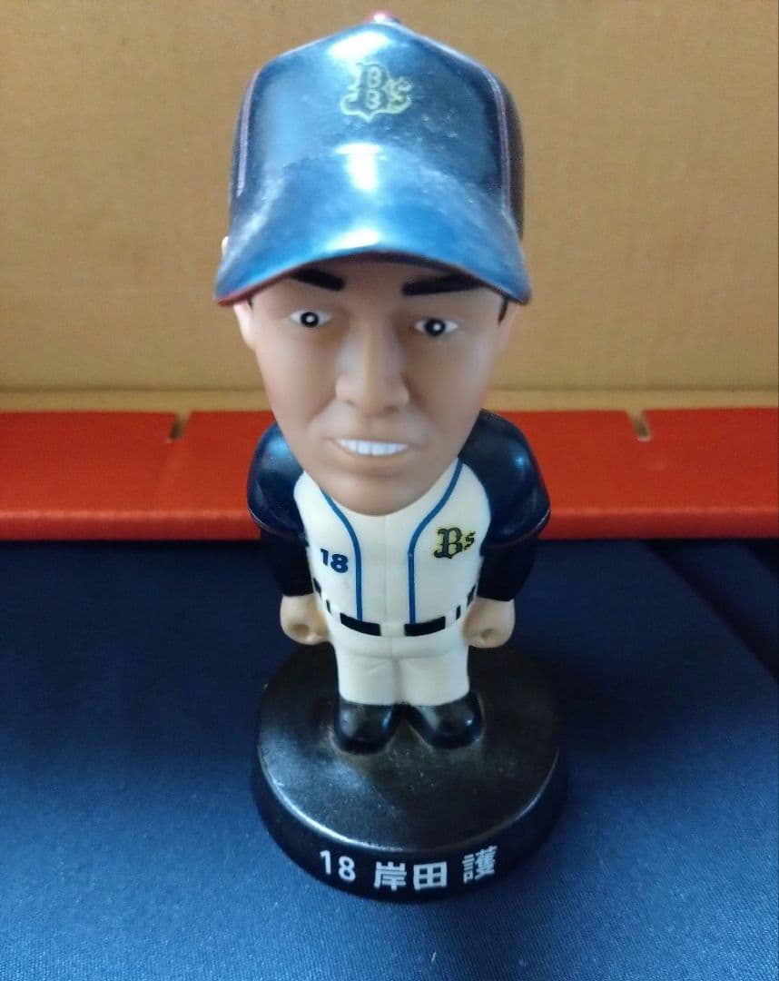 ☆オリックス監督就任#71オリックスバファローズ☆#18岸田投手首振りフィギュア