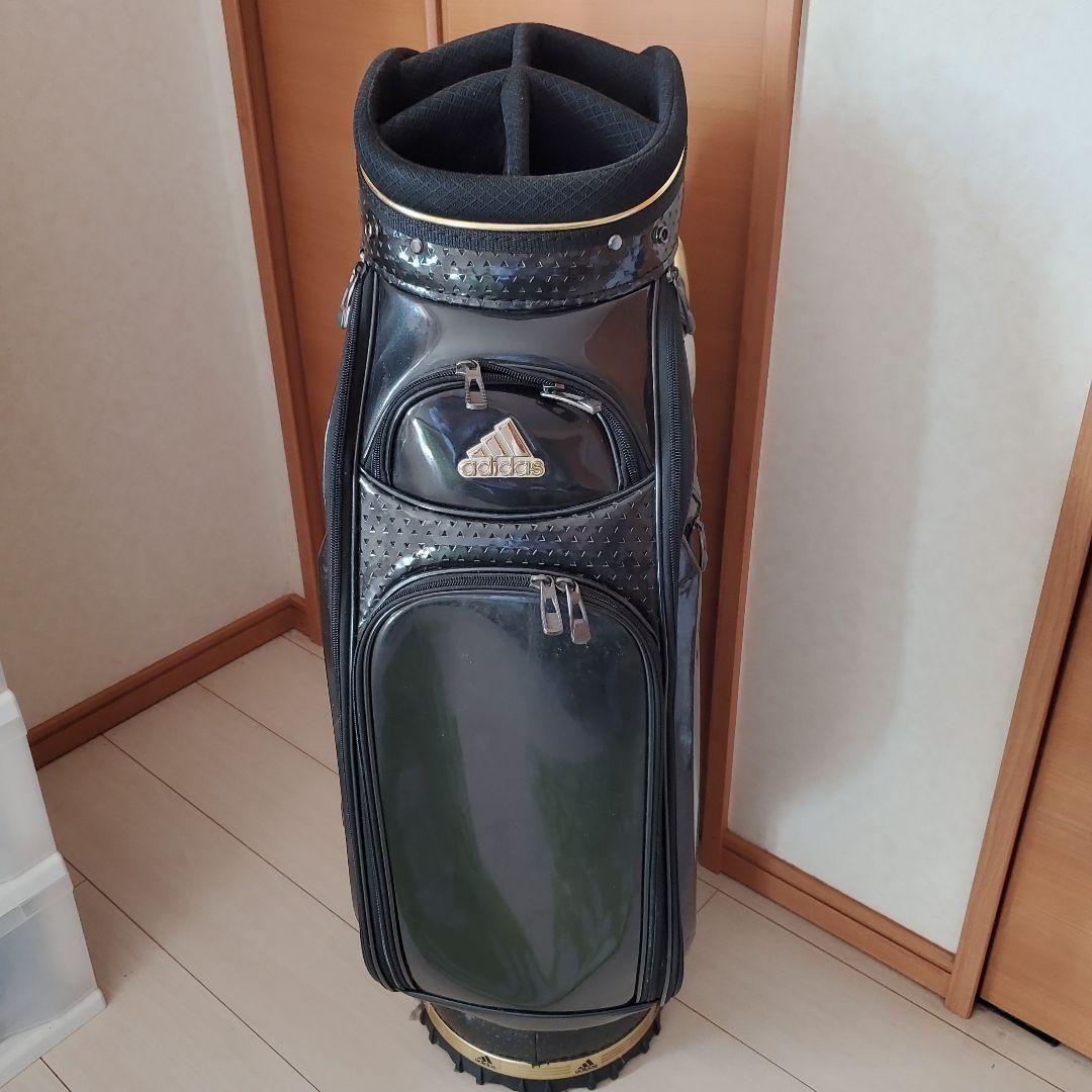 adidas キャディバッグ ブラック/ゴールドオリンピック日本代表記念モデル
