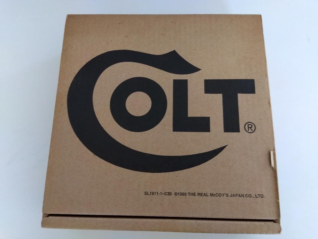 リアルマッコイズ　コルトM1911　強化素材　装填式　プラスチックモデルガン