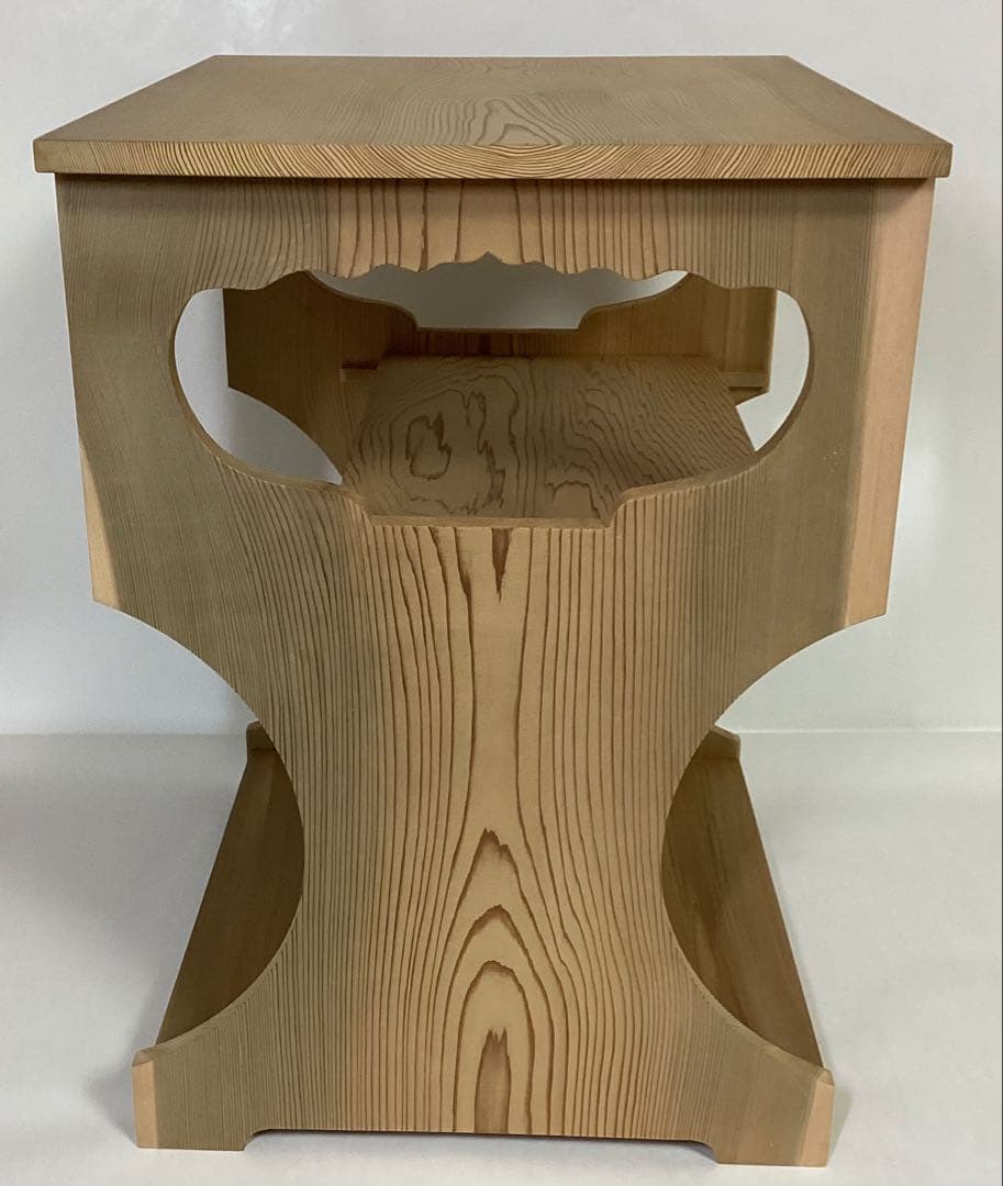 杉棚 組立式 紙箱入 茶道具 古物品