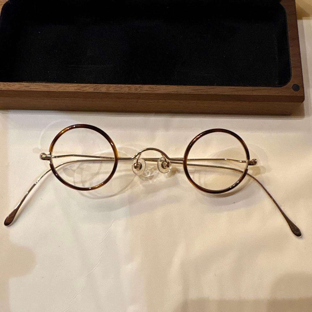 D*T様 中古　MASUNAGA メガネ　度あり　お洒落　ケース付き　日本製
