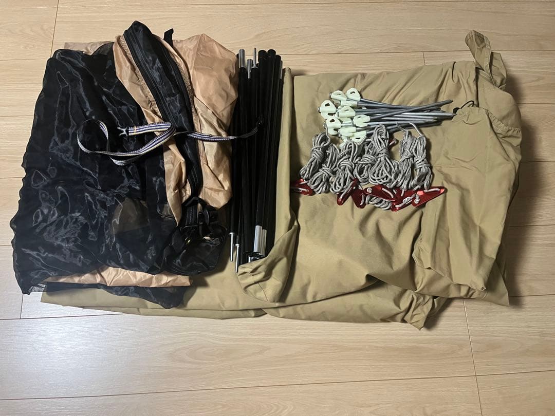 GOGlamping G・G PUP パップテントTC 1人用と前幕 1人用