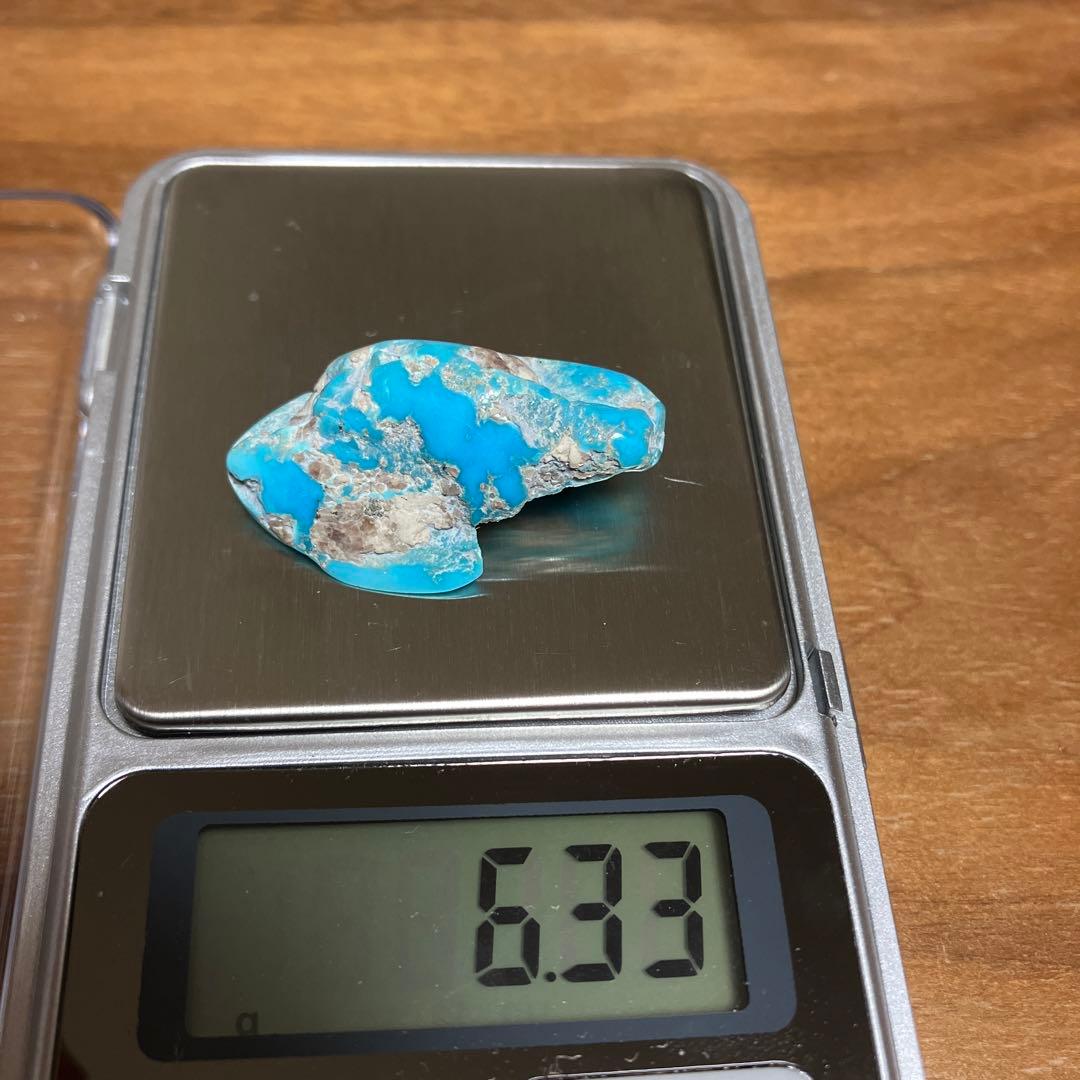 天然ターコイズ原石 当方で研磨済み！　アリゾナ スリーピングビューティー