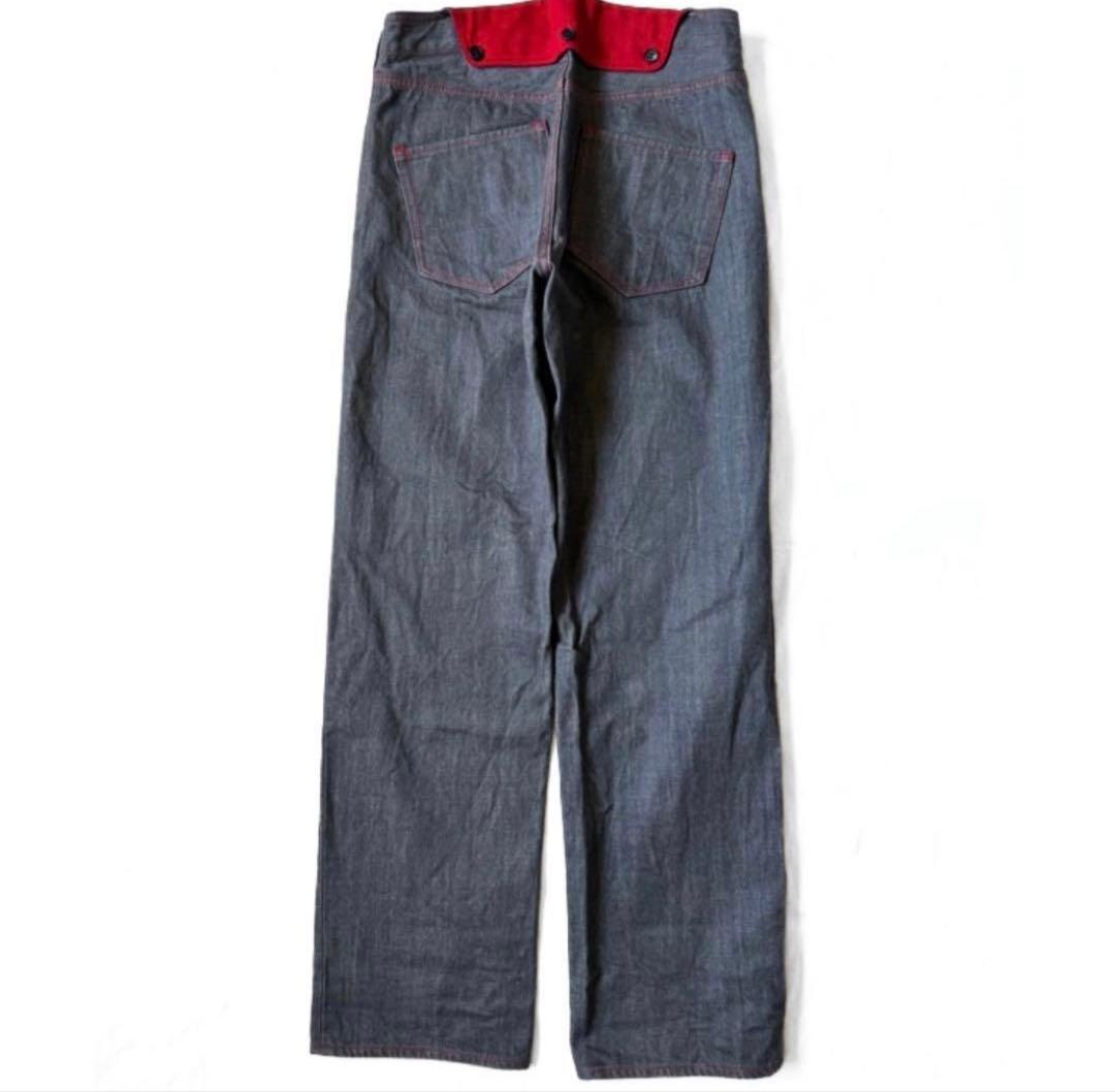 Z*G様 07SS ISSEY MIYAKE レッドシーム ウォッシュドデニム
