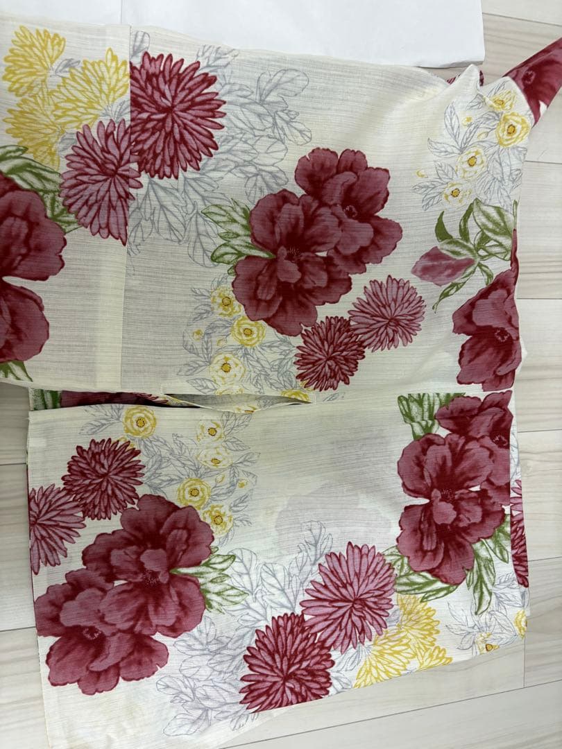 【おまけ付き】浴衣 Dita 大正ロマン牡丹寄せ