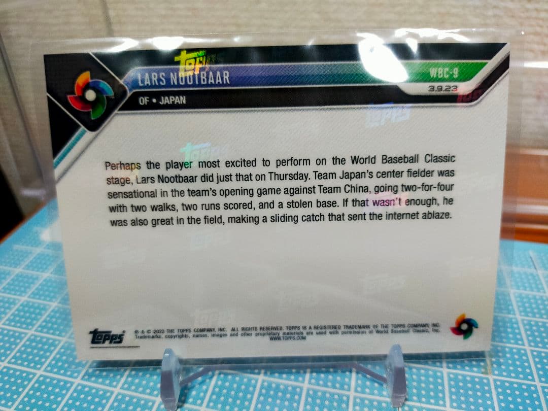 topps now ヌートバー WBC WBC-93　30枚