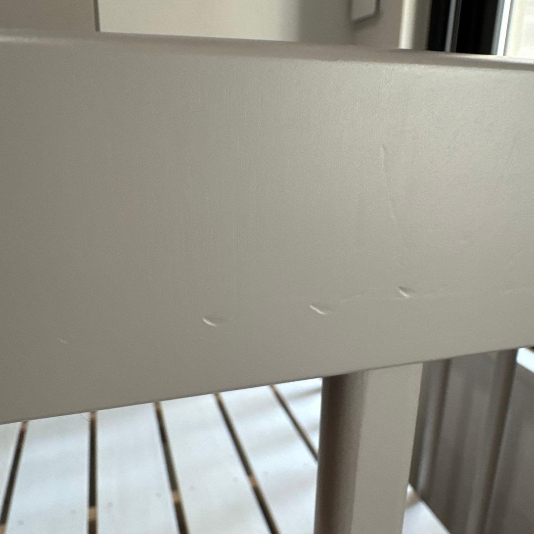 【Kura 】ノモック　wオープンハイタイプ ミニベビーベッド