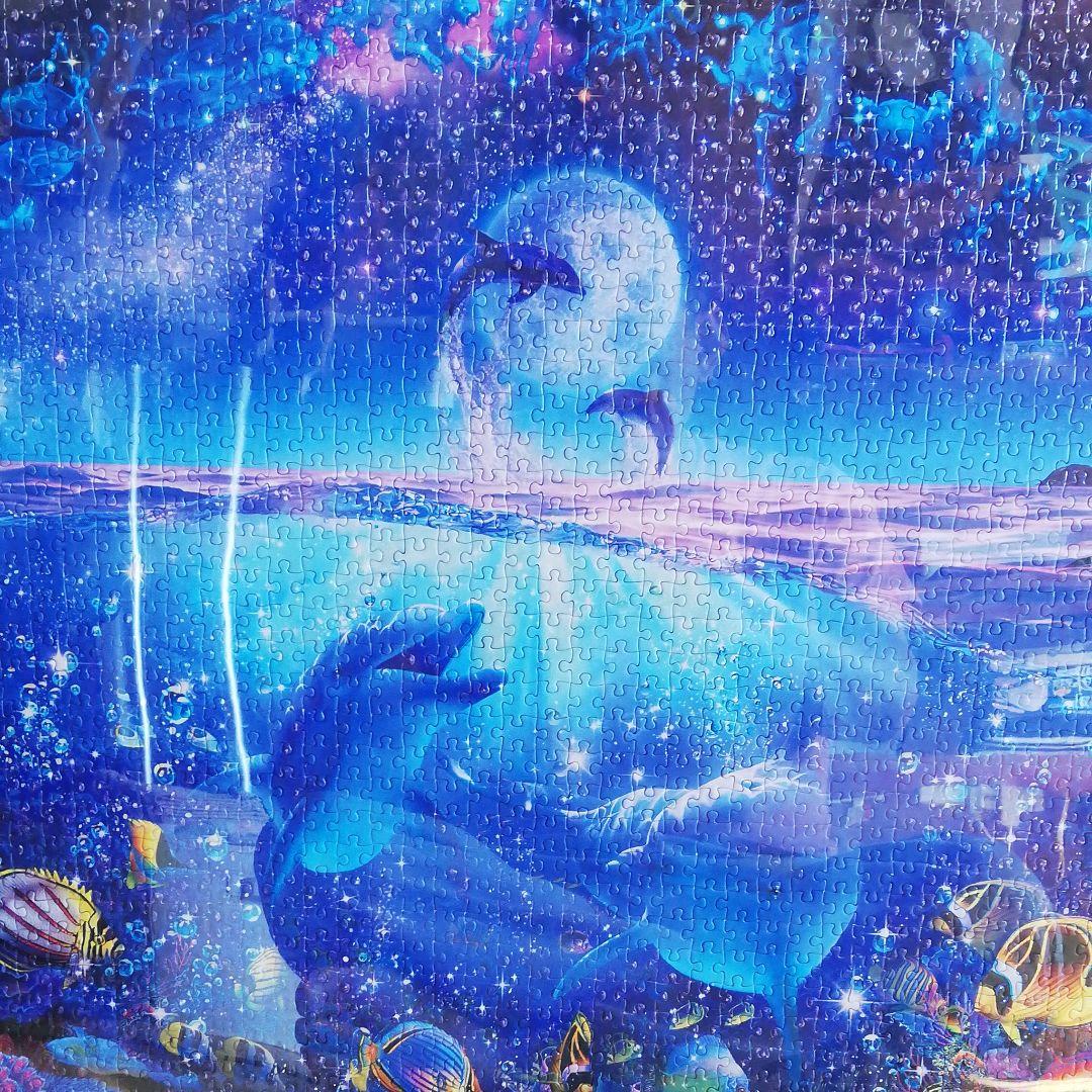 2016ピース 光るジグソーパズル  ラッセン 星に願いを