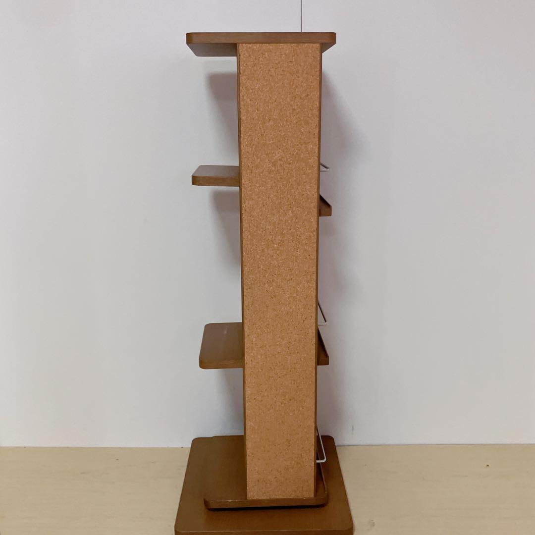 karimoku カリモク　回転ブックシェルフ　本棚　　コミックラック