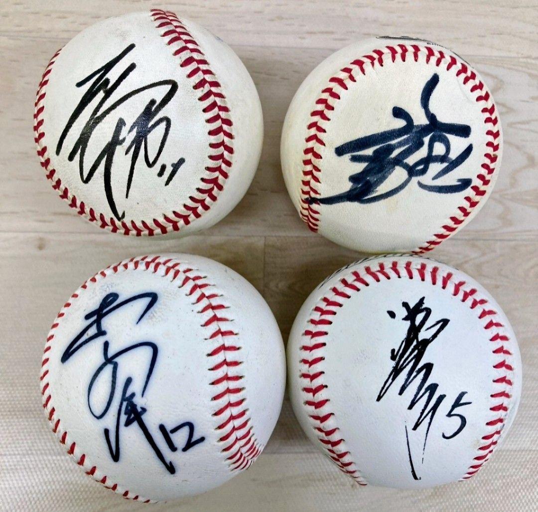 サインボール まとめ25個 オリックスバッファローズ 北海道日本ハムファイターズ