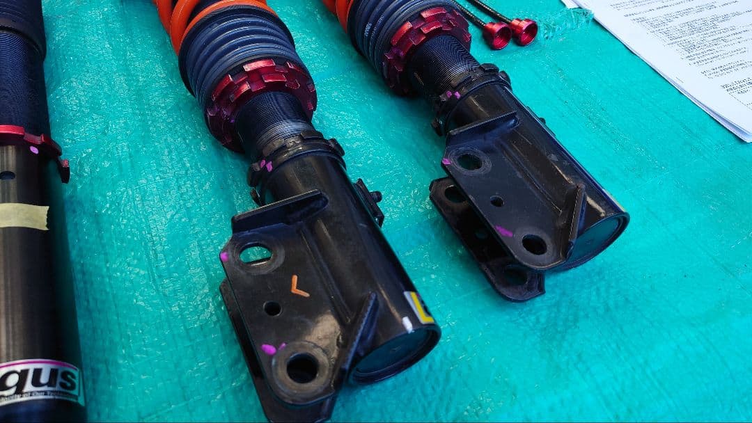 コルトVR ラルグス車高調+MAQSスプリング セット済