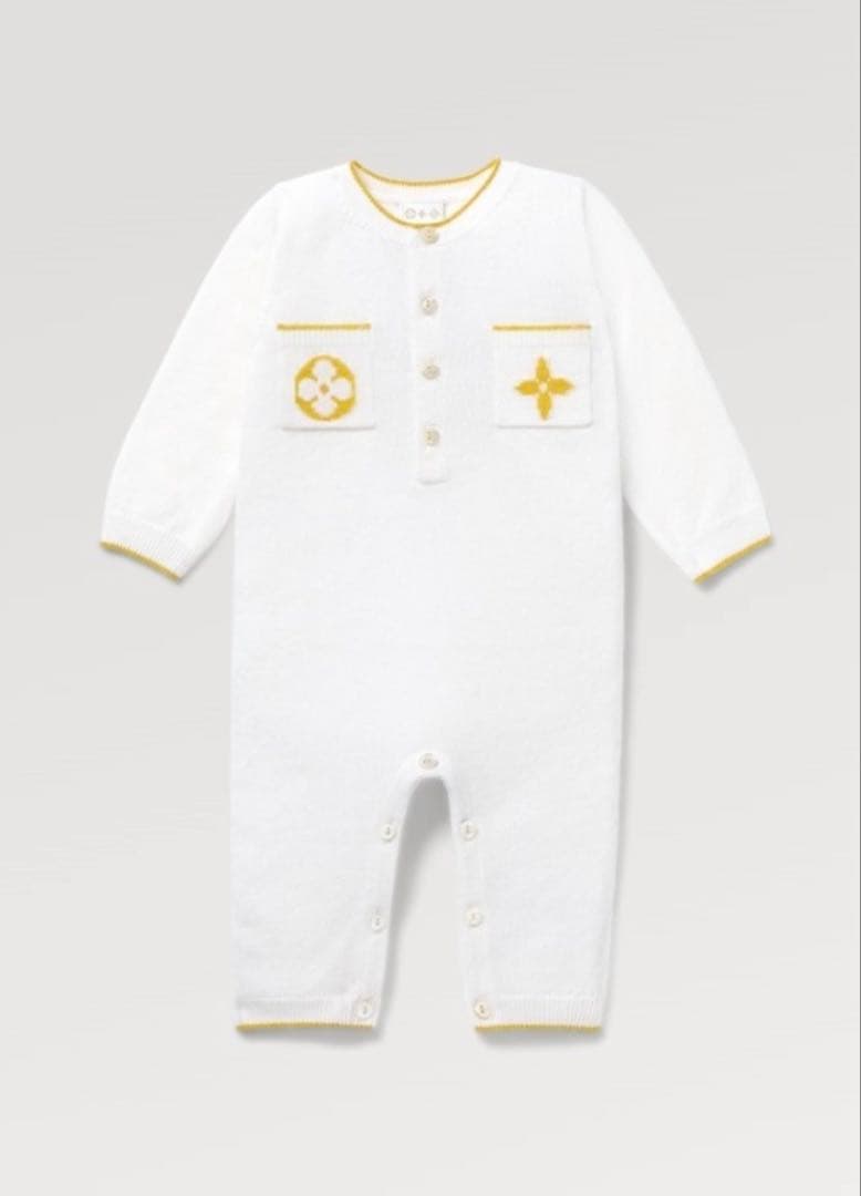 ルイヴィトン　カシミヤ100 ロンパース