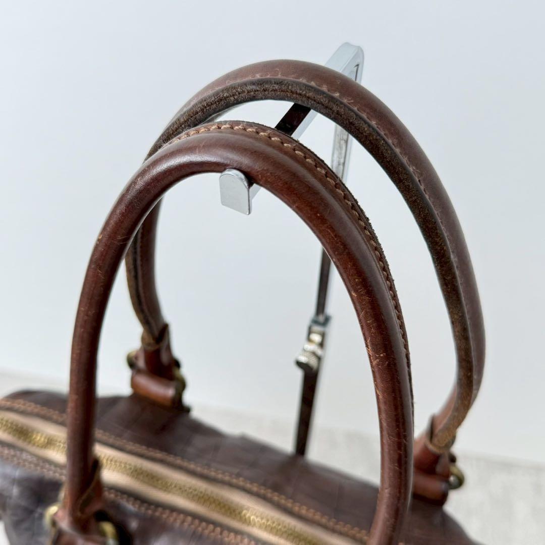 【美品✨️】CAMPOMAGGI カンポマッジ 2wayバッグ ダークブラウン