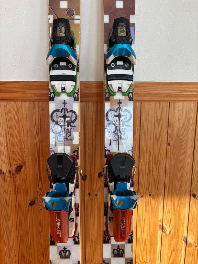 25日まで送料無料strictry AROA 167cm フリースキー ビン付き