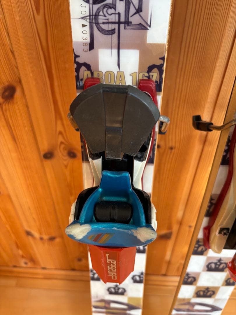 25日まで送料無料strictry AROA 167cm フリースキー ビン付き