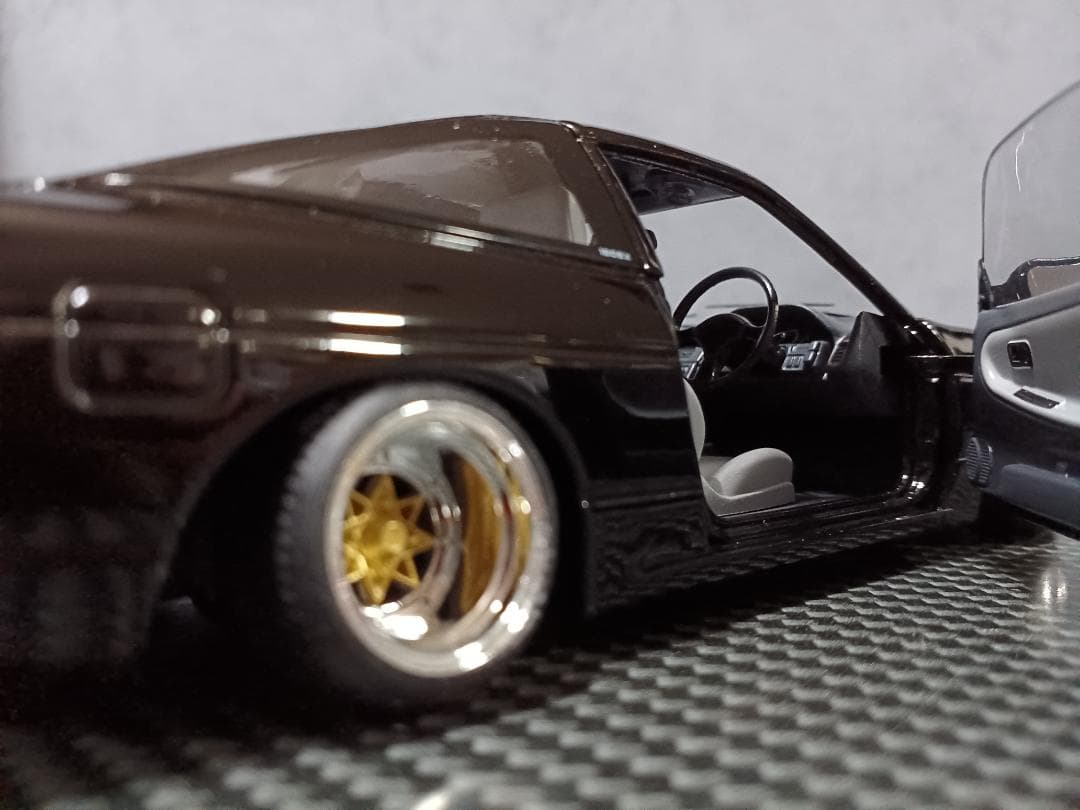 Hachette 1/24 日産180SX カスタム改 ドリフト