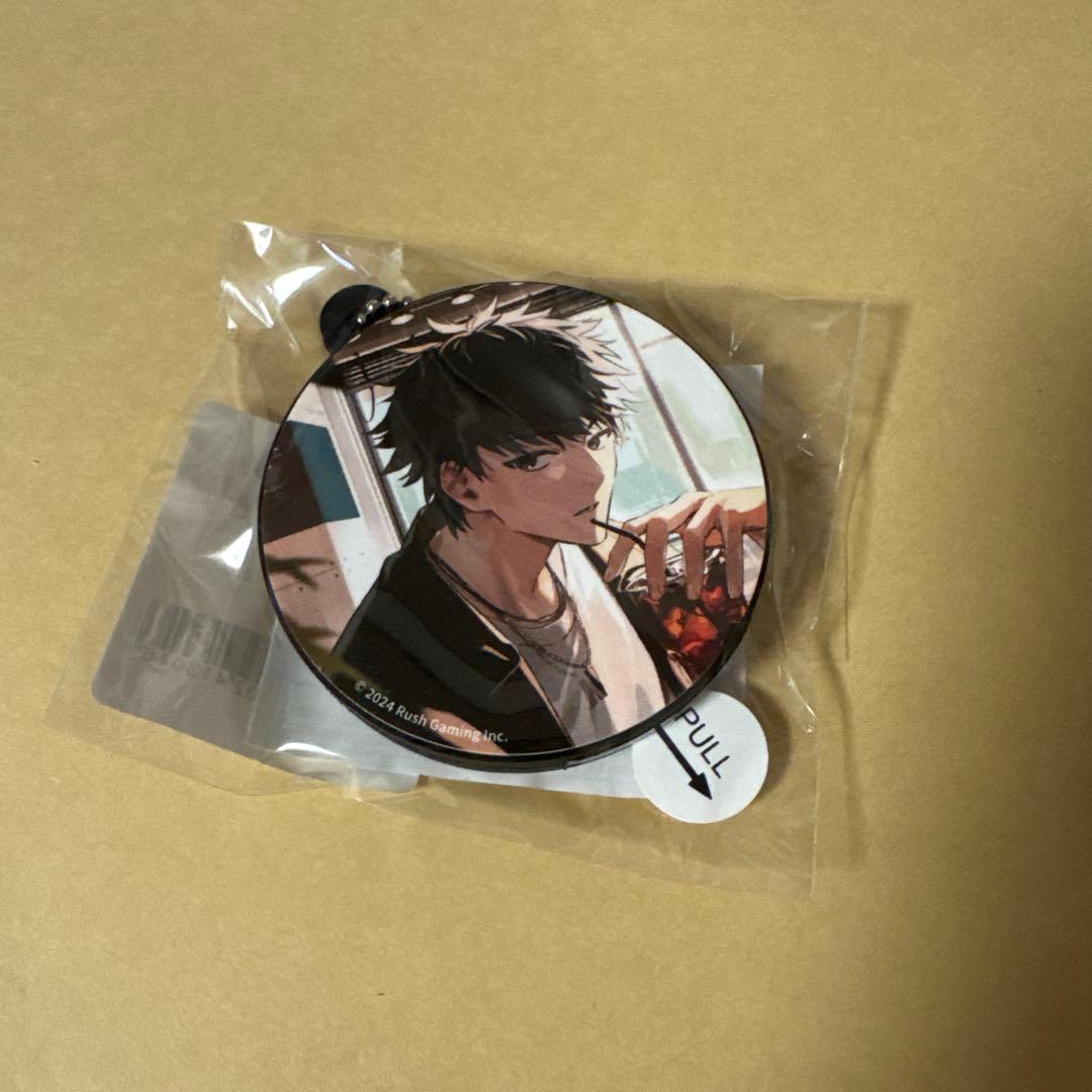 ハセシン DMMスクラッチ ボイスラバーストラップ デザインA