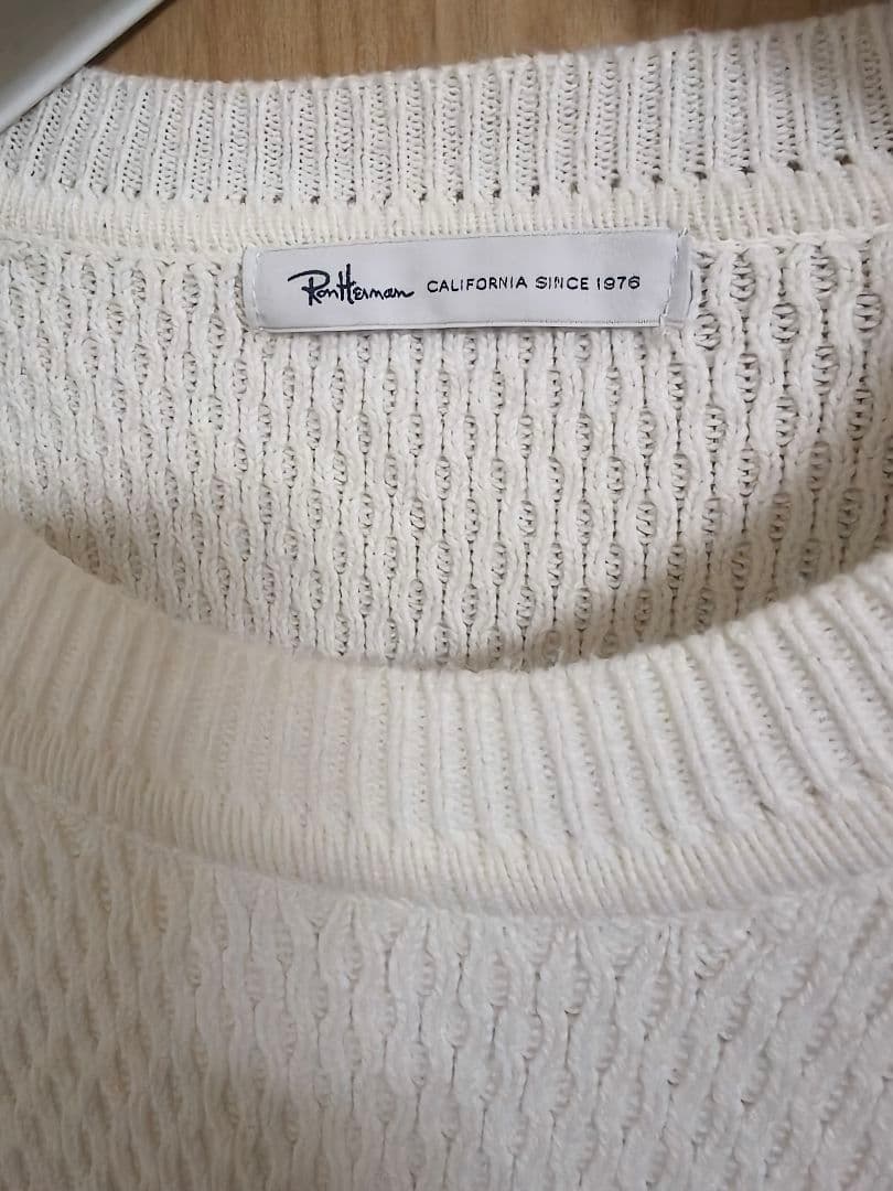 カシミアサーマルニット　ロンハーマン　Ron Herman California