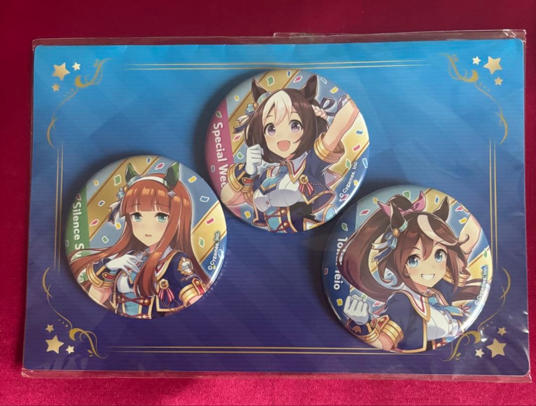 ウマ娘　プリティーダービー公式缶バッジセット　3rd EVENT ver 未開封