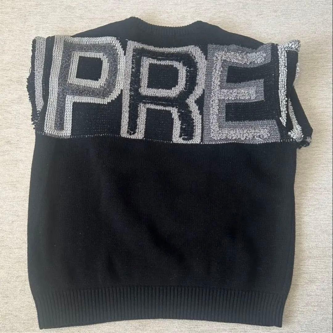 Supreme 21AW Chenille Logo Sweater セーター