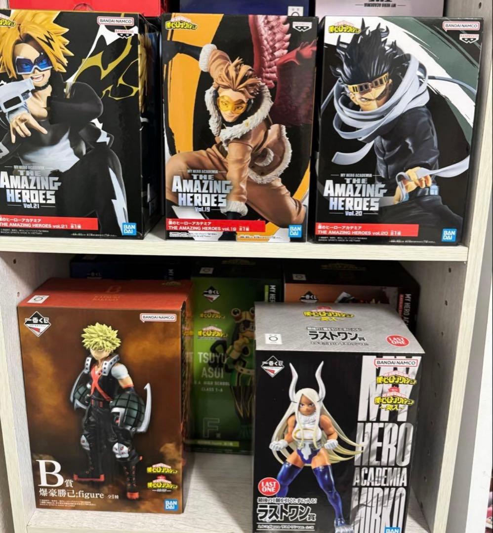 ヒロアカフィギュア　ヒロアカ一番くじ　等　全てセット　引退品
